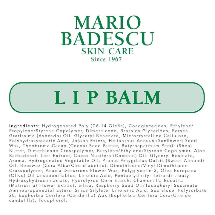 Mario Badescu Bálsamo Labial Hidratante para Labios Agrietados y Se...