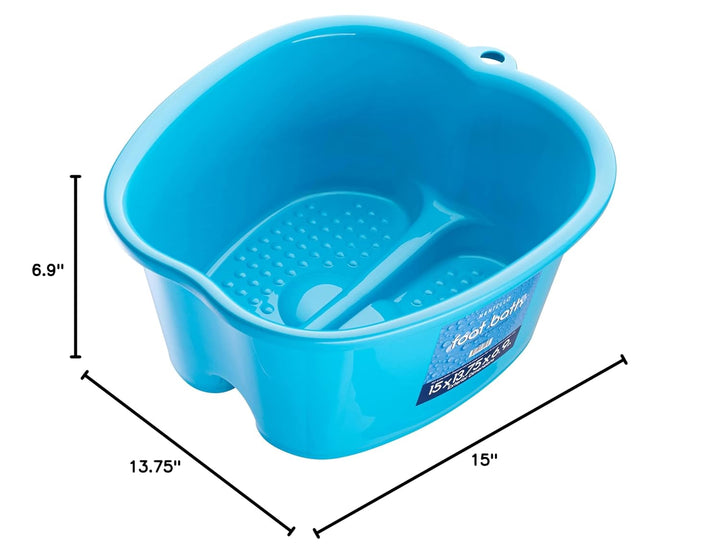 Mantello Baño de pies, extra grande, bañera de remojo de pies, cuen...
