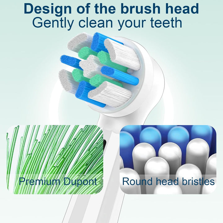 DeBizz IO - Cabezales de repuesto compatibles con Oral B iO 3 4 5 6...