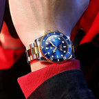OLEVS Reloj Automático Mecánico para Hombre de Lujo, Recia Carga Automática