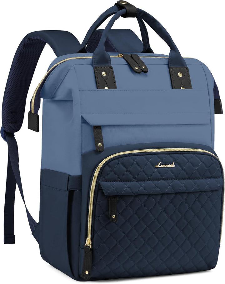 LOVEVOOK Mochila para laptop para mujer, 15.6 pulgadas, impermeable...