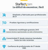 StarTech.com Adaptador Portátil de Carrito de Choque para Laptop pa...