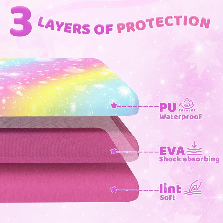 LININYHAO Funda de transporte compatible con muñecas Barbie de 12 p...