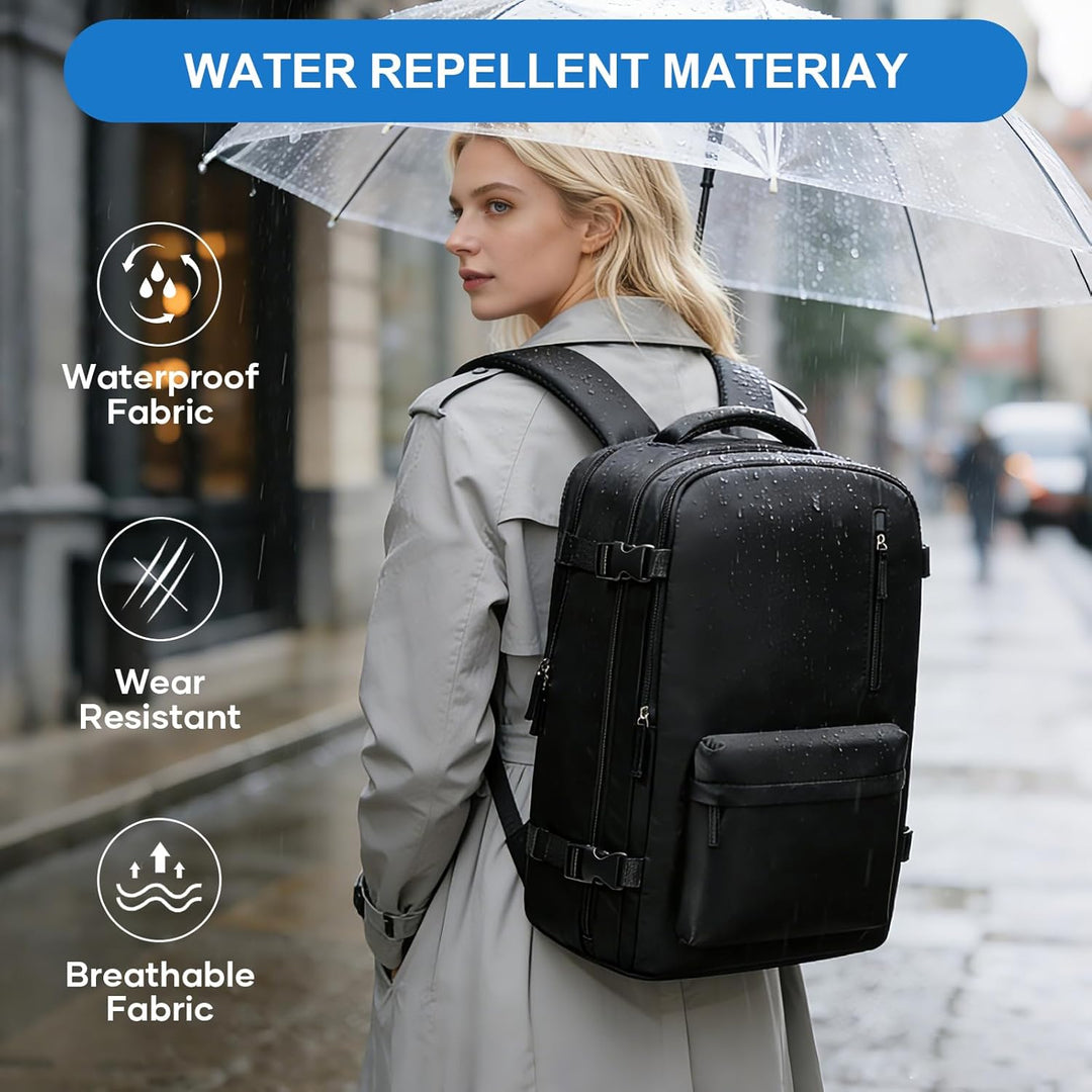 coowoz Mochila de viaje al vacío con bomba para mujeres y hombres,...