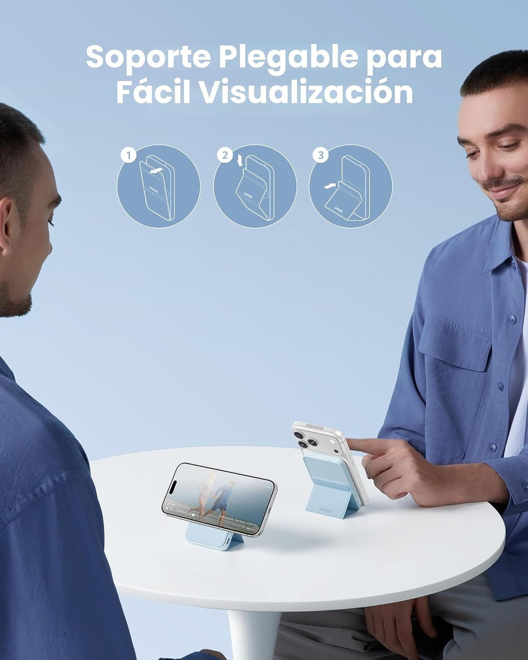 Anker - Batería magnética 622 (MagGo), cargador portátil inalámbric...