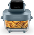 Chefman Crisp n' Go - Freidora de aire de vidrio de 4 cuartos de galón