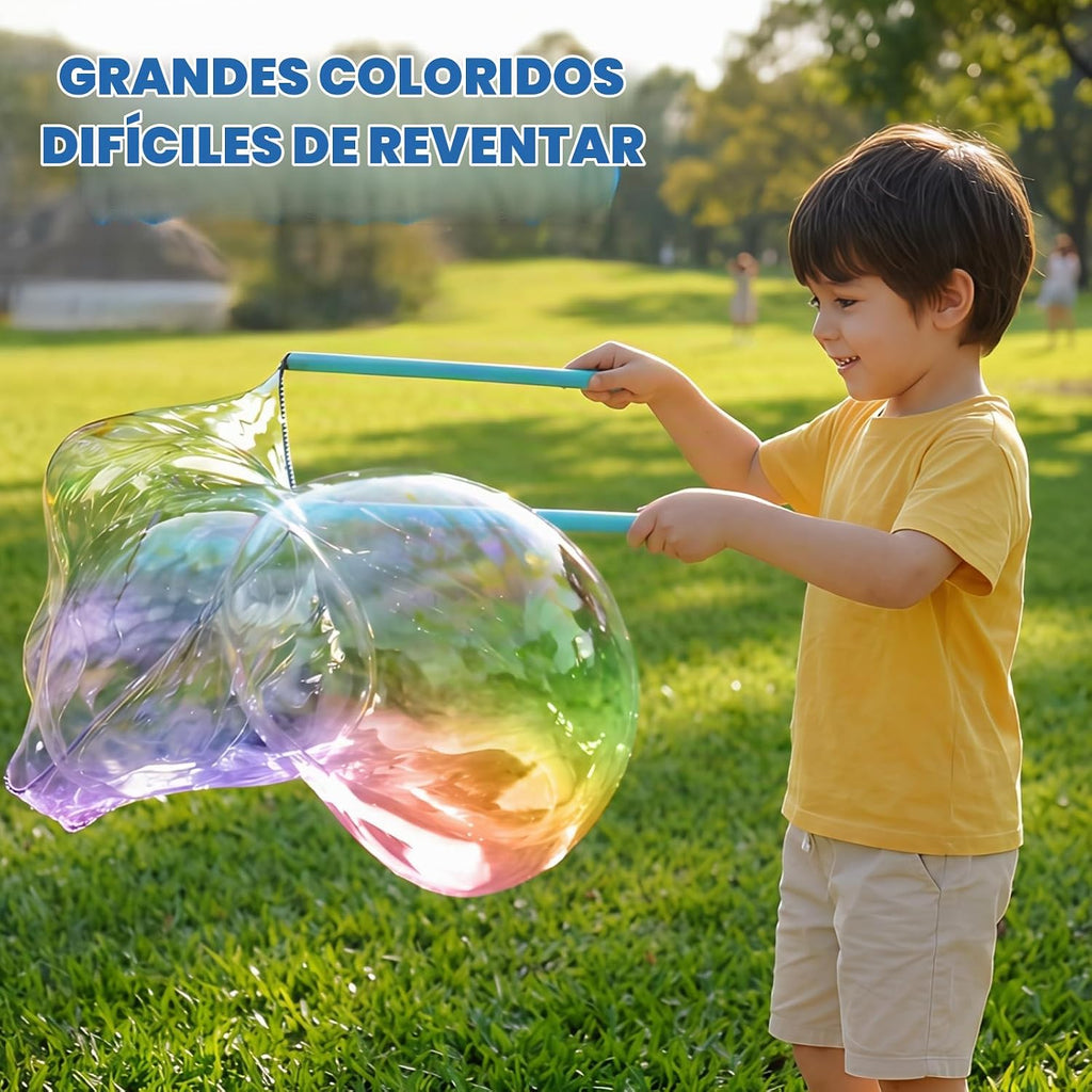 2 Bottles Bubbles Solution Refill 64 OZ para Bubble Machine Wands