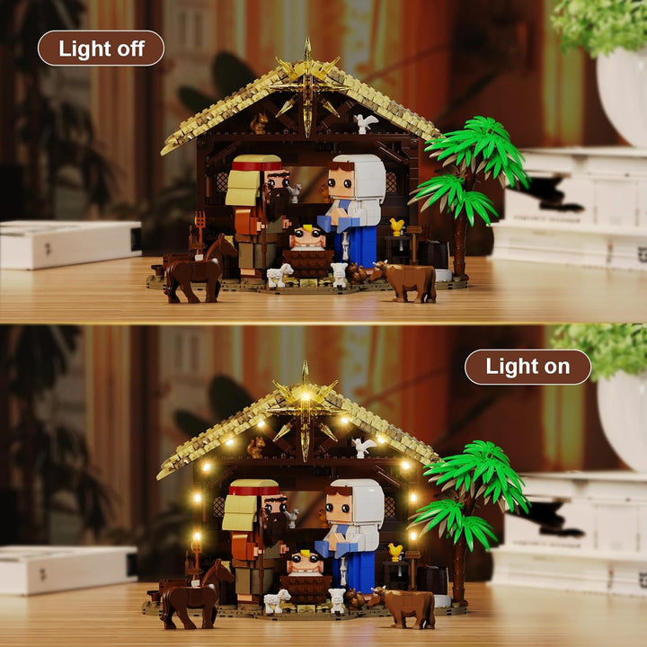 Jesus Building Block Set The Nativity SetCompatible
