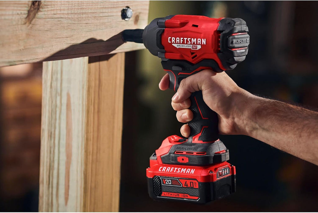 CRAFTSMAN V20 Llave de impacto inalámbrica, 1/2 pulgada, solo herramienta (CMCF921B)