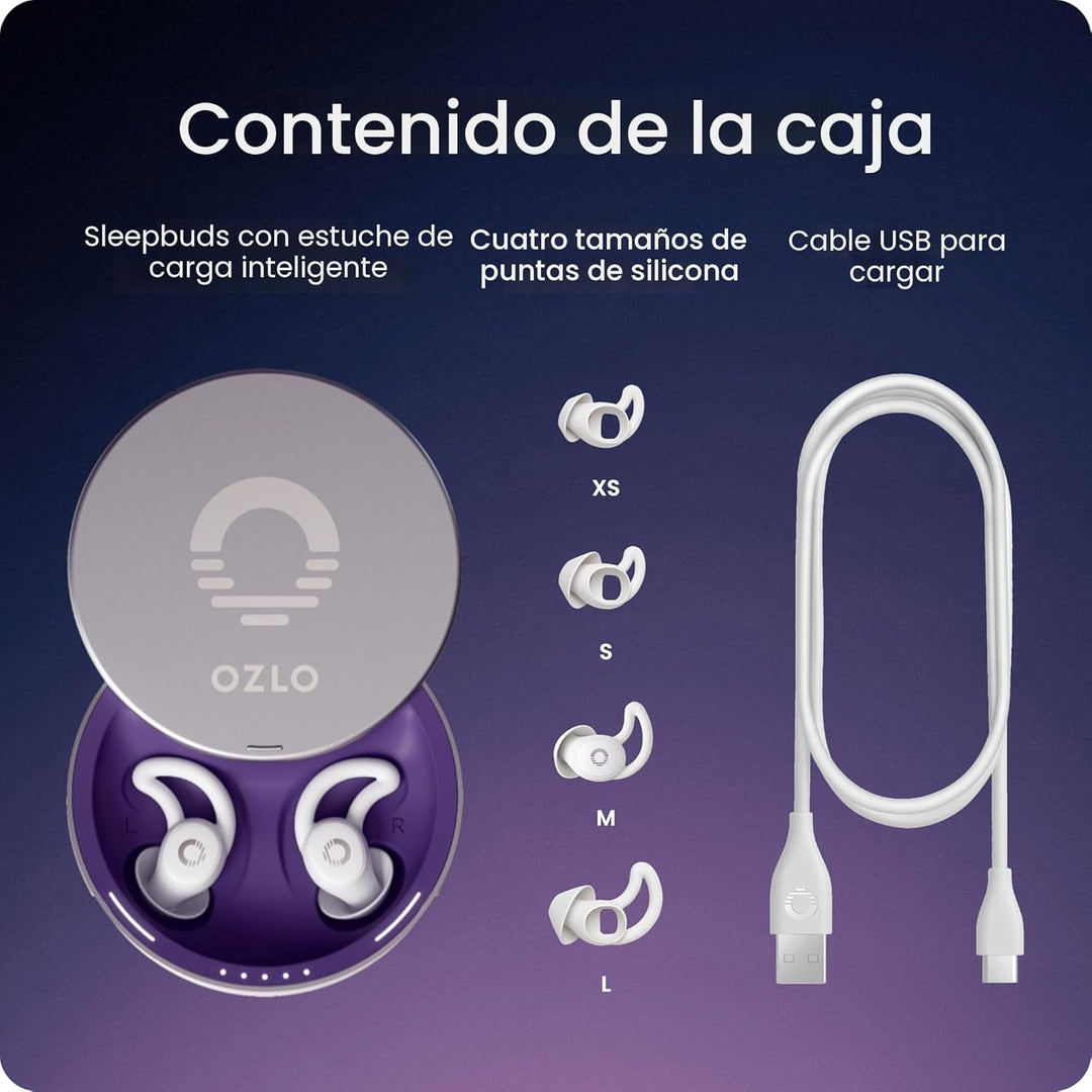 Ozlo Sleepbuds® | Auriculares cómodos para dormir de lado | Hasta 1...