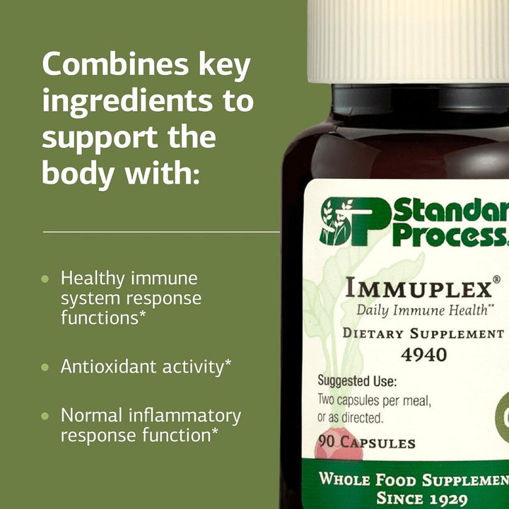 Standard Process Inc. Immuplex - Suplemento diario de apoyo inmunol...
