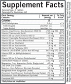 Kirkman - Multivitamínico y mineral para niños con 5-MTHF, 120 tabletas