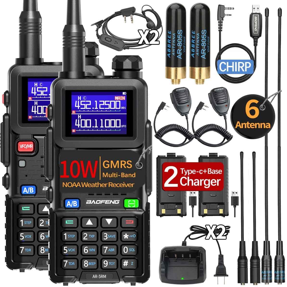 Baofeng Radio Ham Radio portátil UV-5R actualización de largo alcance