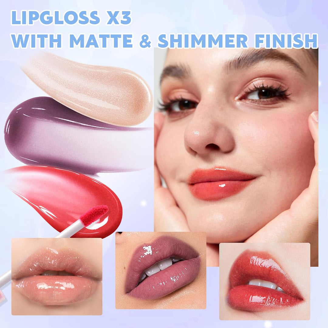 Color Nymph Kit de maquillaje para niñas adolescentes con bolsa de...