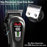 TCMKY Cortapelos para hombres, recortadora de pelo profesional para...