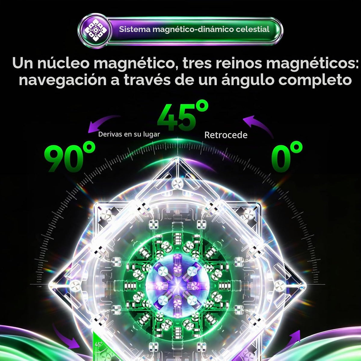 CuberShop GAN 17 MagDrive MagLev 3x3 Speed Cube, UV 2026 Premium Flagship
