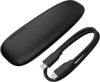 ASUS Cobble M.2 - Carcasa SSD sin herramientas, USB-C 10 Gbps externa NVMe/SATA, refrigeración de aluminio, IP55 resistente al agua y al polvo, compatible con M.2 2230-2280, para PS5, MacBook y Windows, color negro