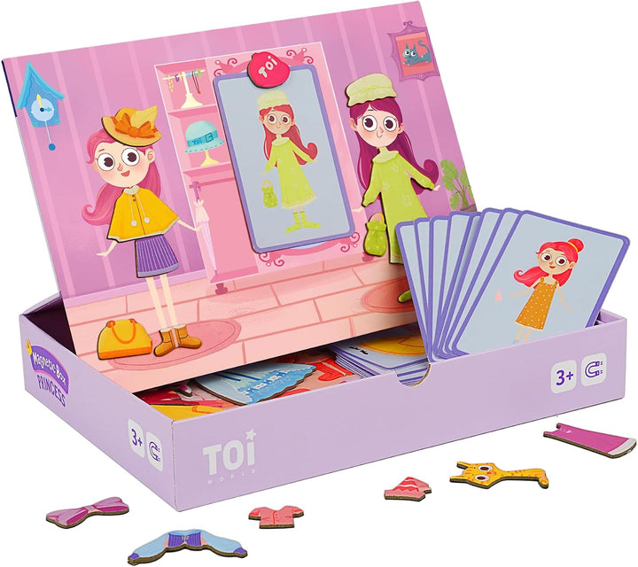 Toi Juguetes magnéticos para niños, cajas de rompecabezas magnética...