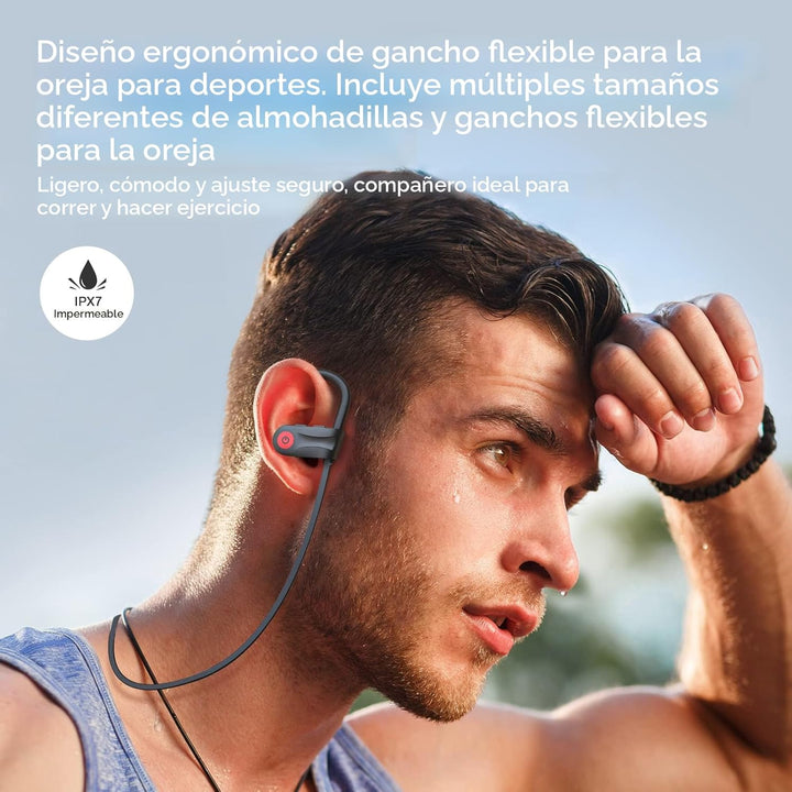 Auriculares Bluetooth Boean, auriculares inalámbricos con 16 horas...