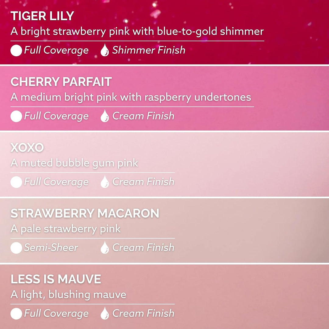 Dazzle Dry Mini Flight - Lo Mejor en Rosas - 5 Mini Esmaltes | Jueg...