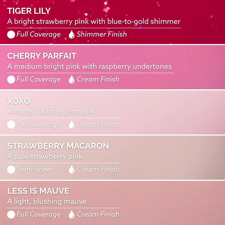 Dazzle Dry Mini Flight - Lo Mejor en Rosas - 5 Mini Esmaltes | Jueg...