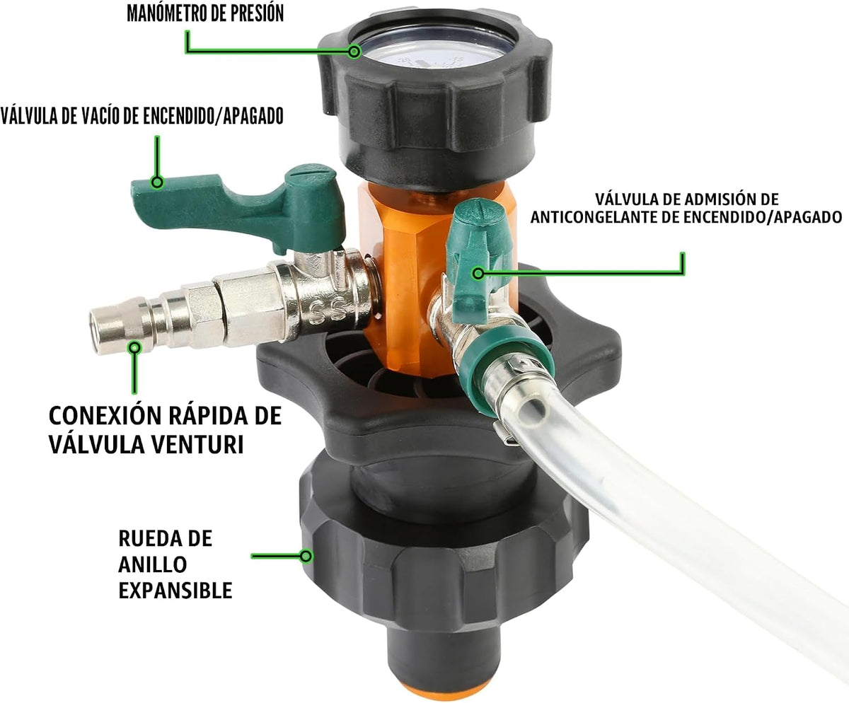 Oemtools - Equipo para llenado de sistema de refrigeración. 24444