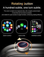 Reloj inteligente con auriculares, pantalla HD de 2.02 pulgadas, rastreador de actividad 2 en 1 con auriculares inalámbricos, impermeable, compatible con Android iOS, viene con 2 correas de