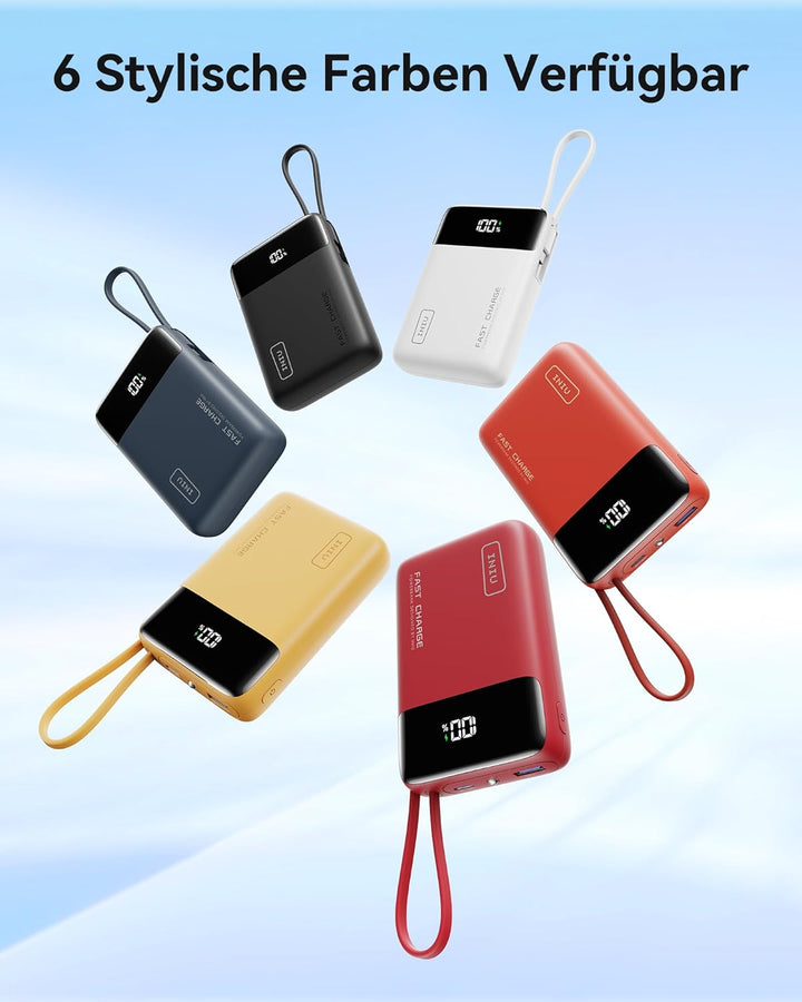 INIU Cargador portátil, pequeño banco de energía de 20000 mAh con U...