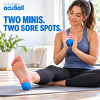 Dr. Cohen's acuball Mini bola de masaje calentable, paquete de 2, juego de