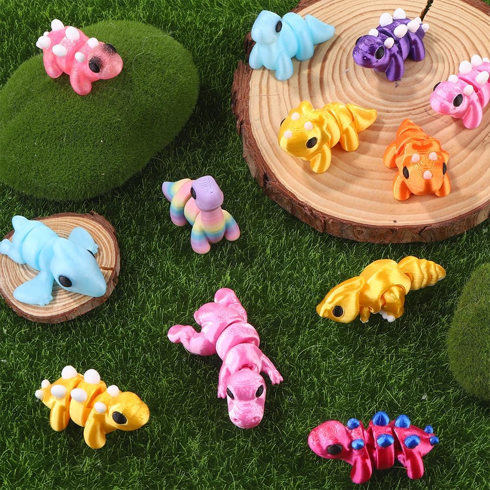 JOICEE Juego de 24 piezas de animales de dinosaurio