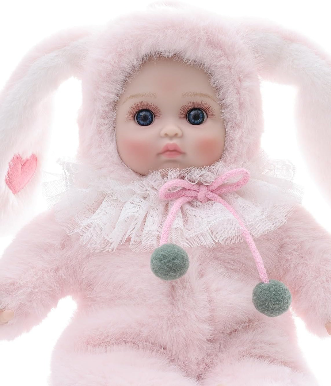 Cloveray Muñecas de bebé, muñeca realista de cuerpo suave de 15 pul...