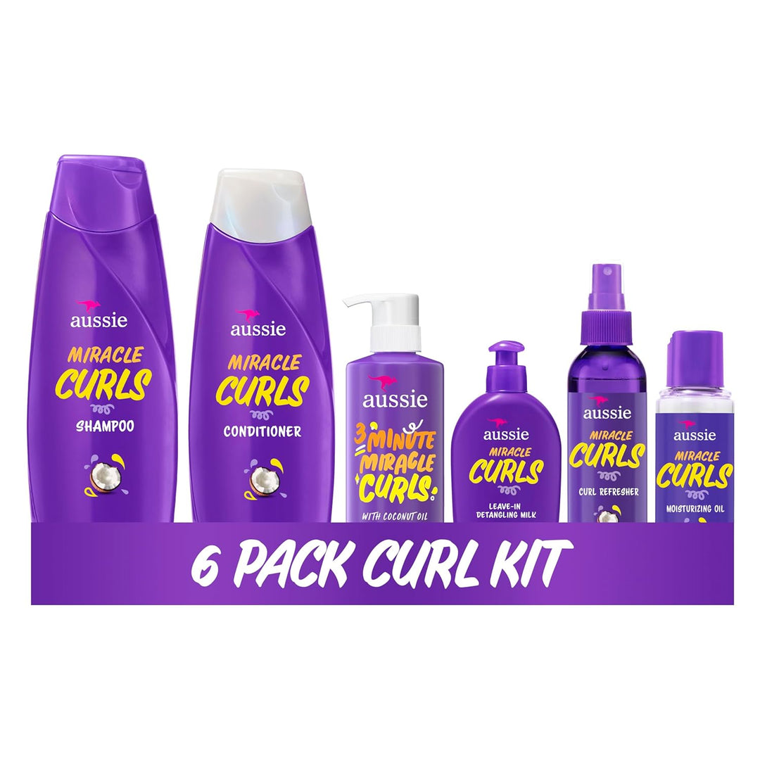 Miracle Curls: champú, acondicionador, acondicionador profundo, gel...