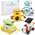 Kit de construcción de robot STEM para niños, conjunto de