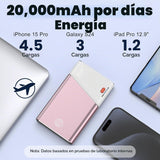 Aaoyun Cargador portátil con cargador portátil, 20000 mAh, 22.5 W,...