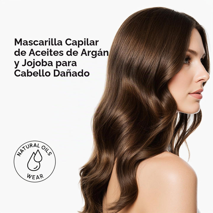 MAREE Mascarilla Capilar de Acondicionador Profundo para Cabello Da...