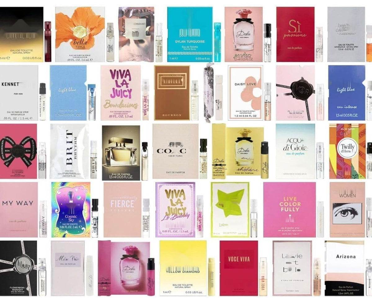 JRoBeauty Perfume - Juego de muestras de fragancia de diseñador de...