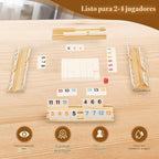 2-4 jugadores Rummy Game Regalos para hombres, mujeres, padre y madre
