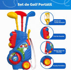Liberry Juego de Palos de Golf para Niños Pequeños, Juguete para Niños y Niñas de 1 2 3 4 Años, Azul