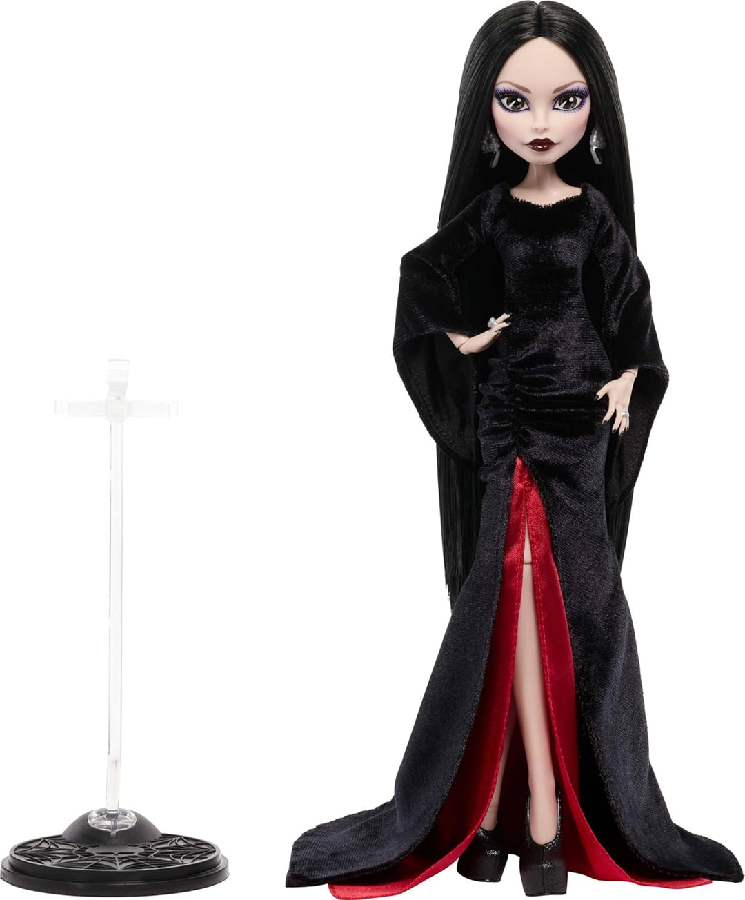 Monster High x Muñeca del miércoles, Morticia Addams coleccionable...