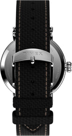 Reloj analógico para hombre Timex Standard de 3 agujas 40 mm | Luz INDIGLO y agujas luminiscentes | Correa ajustable y resistente | Resistencia al agua 50M
