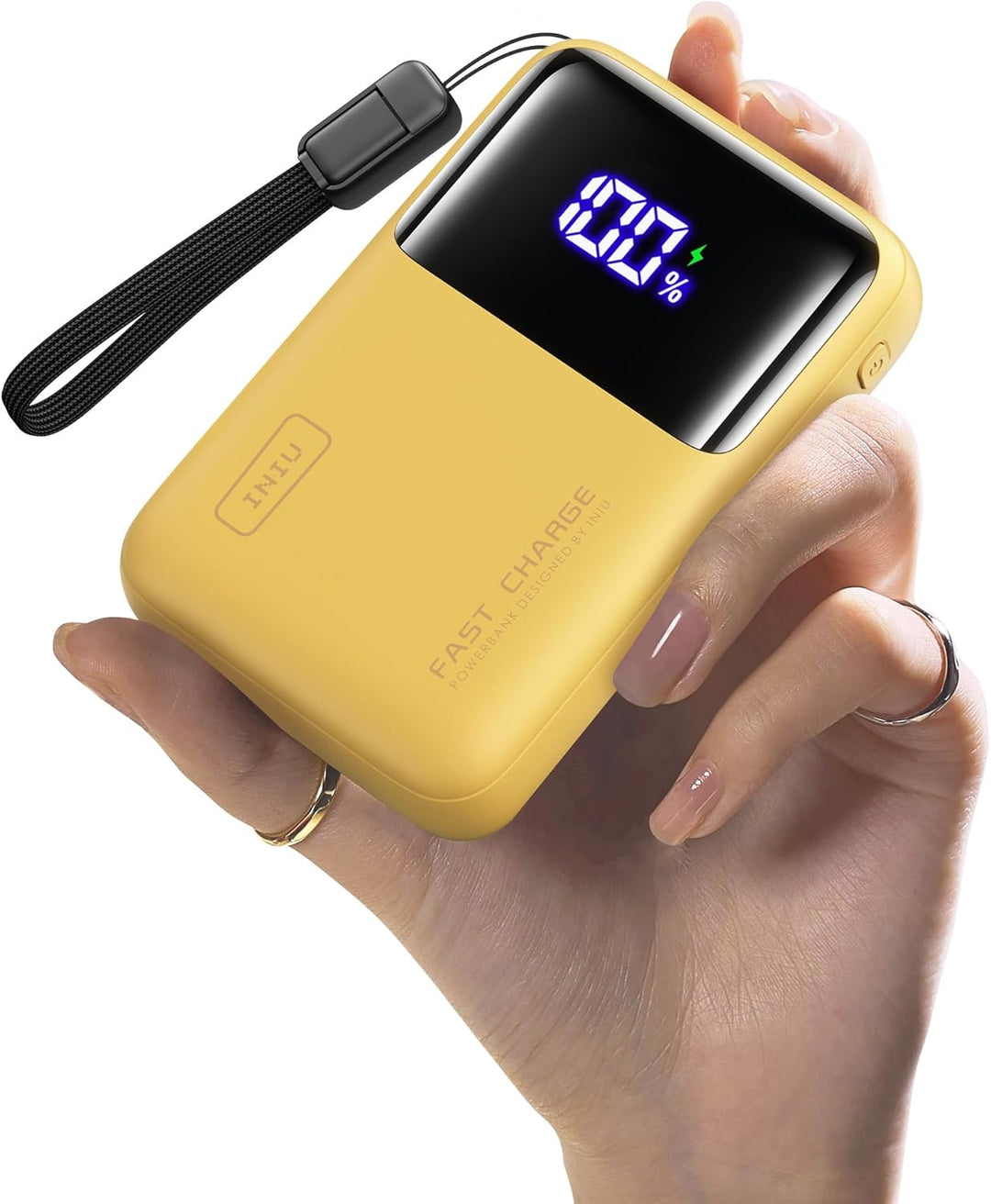 INIU Batería Externa, 20000mAh 65W Mini USB C Cargador Portátil par...
