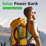 YOLOSKS Cargador Solar Power Bank 49800mAh Cargador de Teléfono Por...