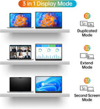 MNN Monitor portátil de 14 pulgadas FHD 1920 * 1200P USB C HDMI Ult...