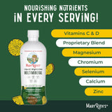 MARYRUTH'S Multivitamínico líquido matutino (fresa) y multimine...