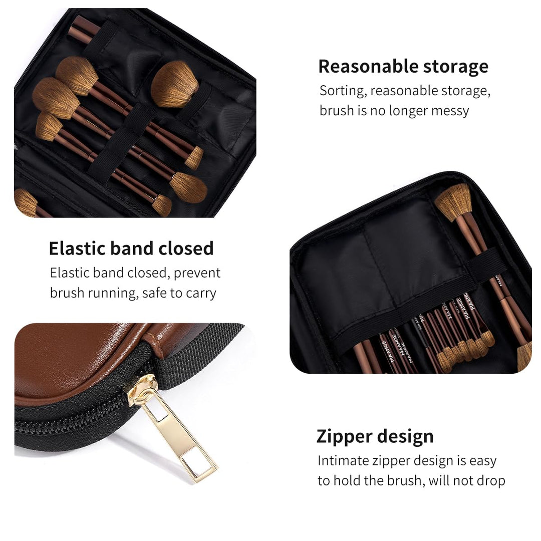 MAANGE Juego de 20 brochas de maquillaje con bolsa, cepillo Kabuki...