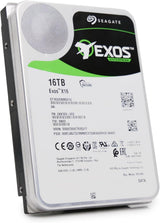 Seagate 16TB HDD Exos X16 7200 RPM 512e\/4Kn SATA 6Gb\/s 256MB cach...