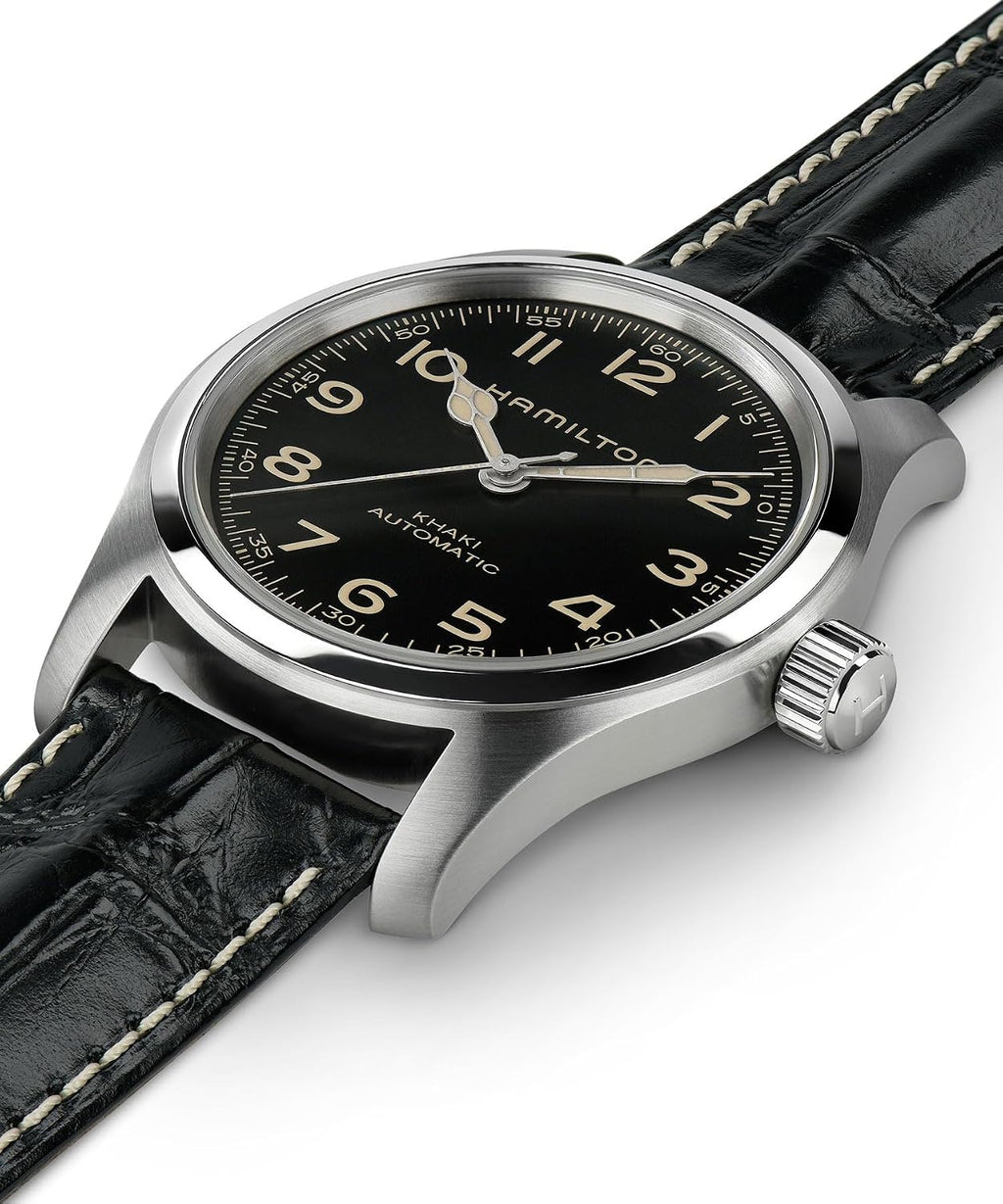 Hamilton Khaki Field Murph Reloj automático para hombre, caja de acero