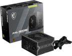 MSI MAG A650BE, Semi-Modular Compact 650W ATX Power Supply, 80+ Bronze, paquete de de 1
