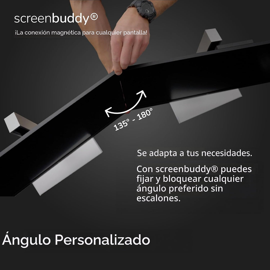 screenbuddy Set de 2, Conexión Magnética para Tus Pantallas, Adecua...