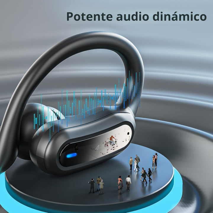 Auriculares inalámbricos, auriculares Bluetooth 5.4, auriculares es...